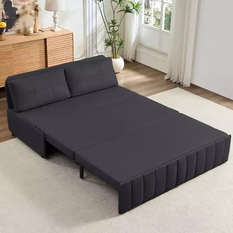 Canapé-lit convertible 3-en-1 de 157 cm avec méridienne
