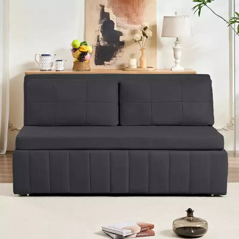 Canapé-lit convertible 3-en-1 de 157 cm avec méridienne