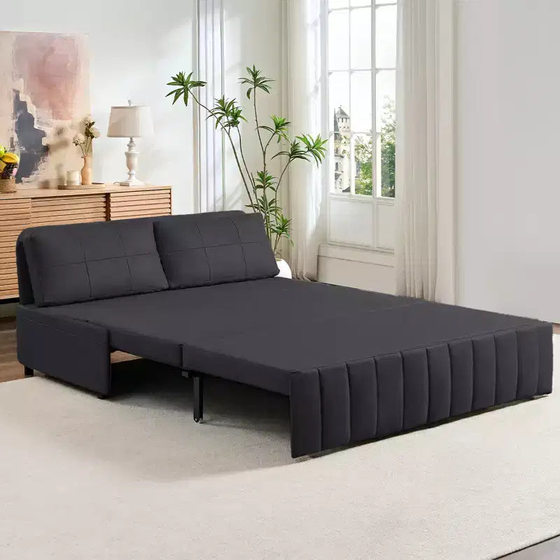 Canapé-lit convertible 3-en-1 de 157 cm avec méridienne