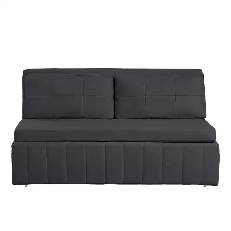 Canapé-lit convertible 3-en-1 de 157 cm avec méridienne