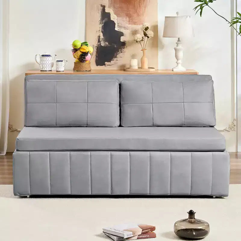 Canapé-lit convertible 3-en-1 de 157 cm avec méridienne