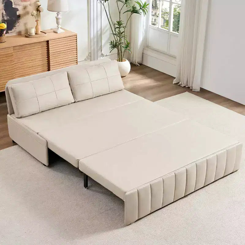 Canapé-lit convertible 3-en-1 de 157 cm avec méridienne