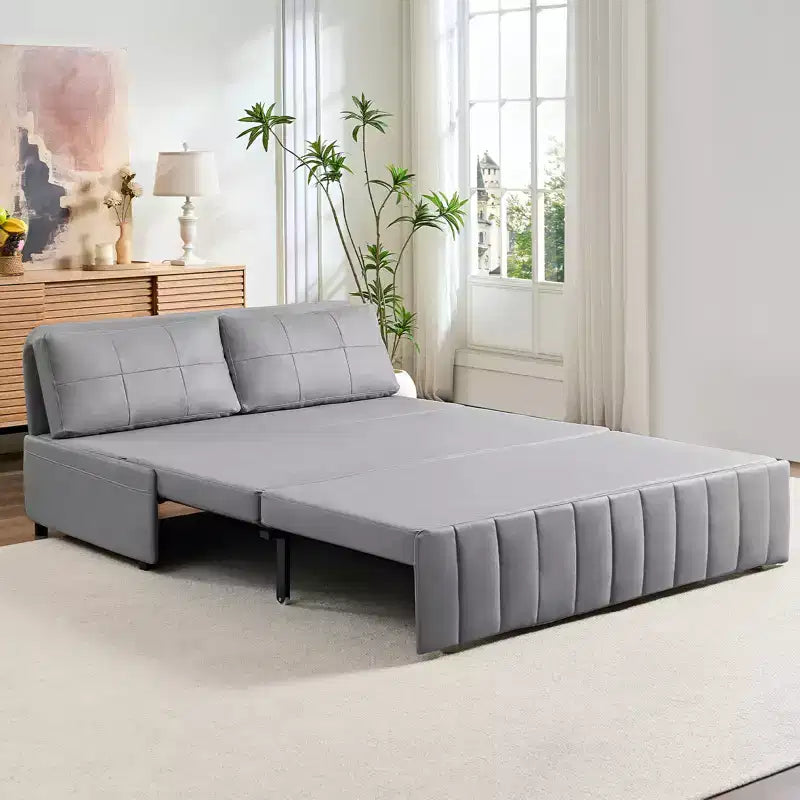 Canapé-lit convertible 3-en-1 de 157 cm avec méridienne