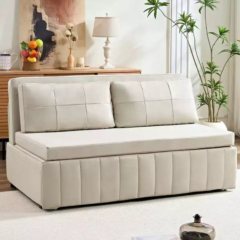 Canapé-lit convertible 3-en-1 de 157 cm avec méridienne