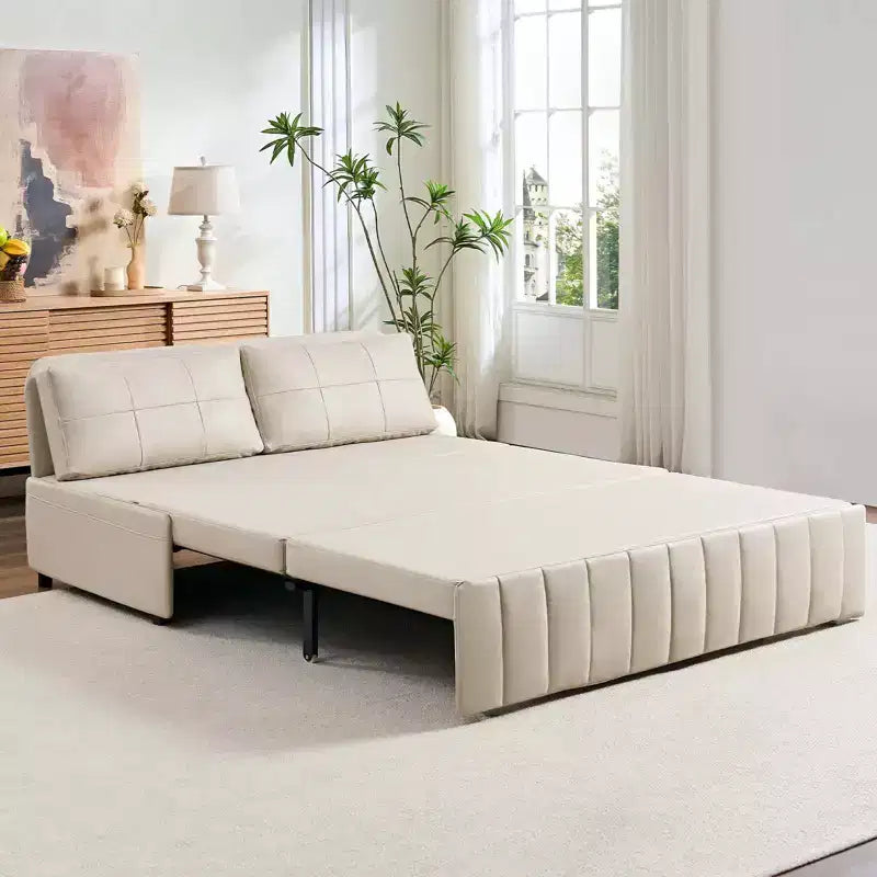 Canapé-lit convertible 3-en-1 de 157 cm avec méridienne
