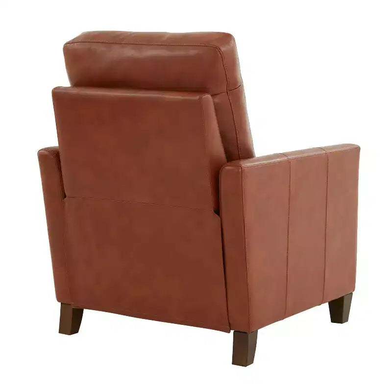 Fauteuil inclinable rembourré en similicuir avec accoudoirs, supporte jusqu'à 136 kg