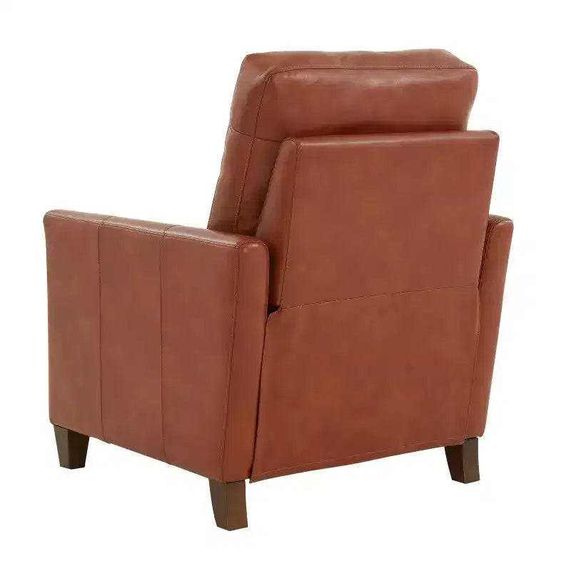 Fauteuil inclinable rembourré en similicuir avec accoudoirs, supporte jusqu'à 136 kg