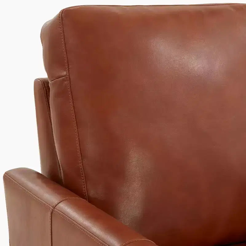 Fauteuil inclinable rembourré en similicuir avec accoudoirs, supporte jusqu'à 136 kg