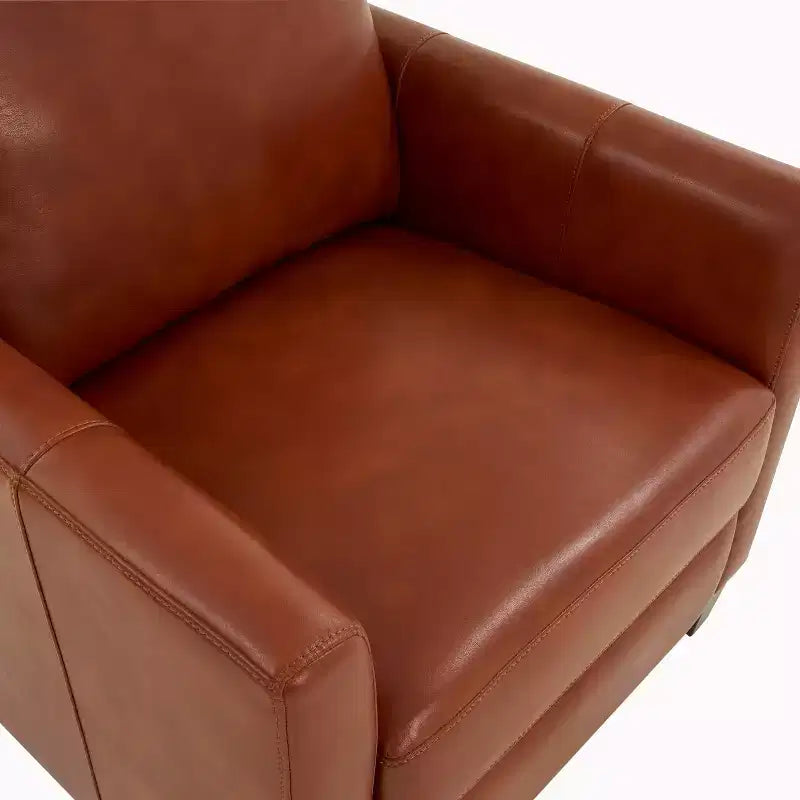 Fauteuil inclinable rembourré en similicuir avec accoudoirs, supporte jusqu'à 136 kg