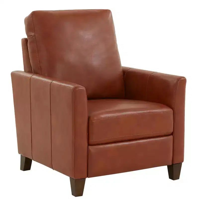 Fauteuil inclinable rembourré en similicuir avec accoudoirs, supporte jusqu'à 136 kg