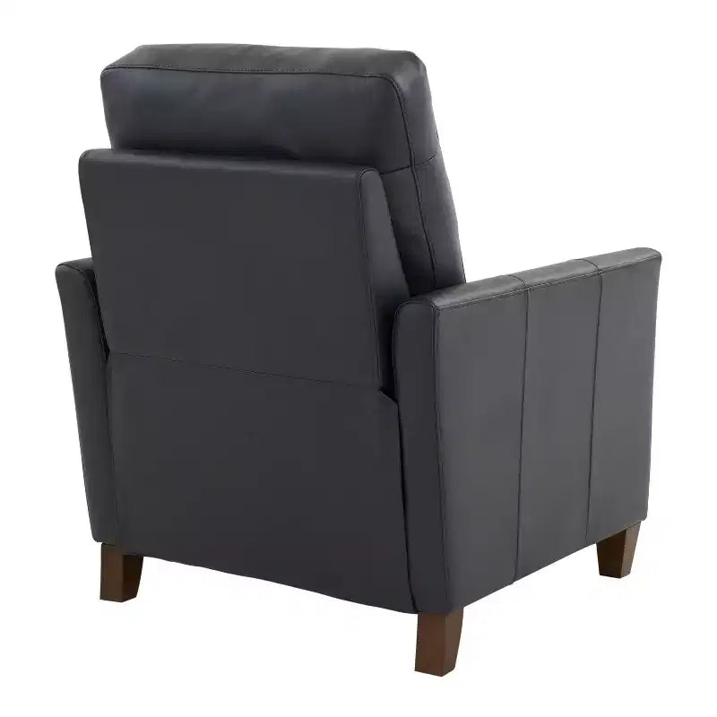 Fauteuil inclinable rembourré en similicuir avec accoudoirs, supporte jusqu'à 136 kg