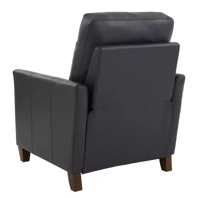 Fauteuil inclinable rembourré en similicuir avec accoudoirs, supporte jusqu'à 136 kg