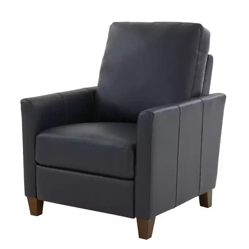 Fauteuil inclinable rembourré en similicuir avec accoudoirs, supporte jusqu'à 136 kg