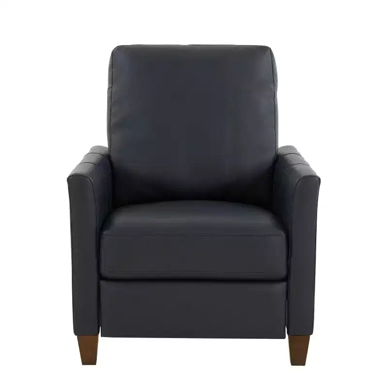Fauteuil inclinable rembourré en similicuir avec accoudoirs, supporte jusqu'à 136 kg
