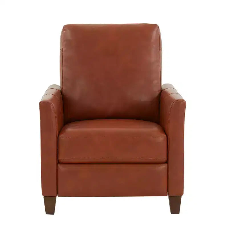 Fauteuil inclinable rembourré en similicuir avec accoudoirs, supporte jusqu'à 136 kg